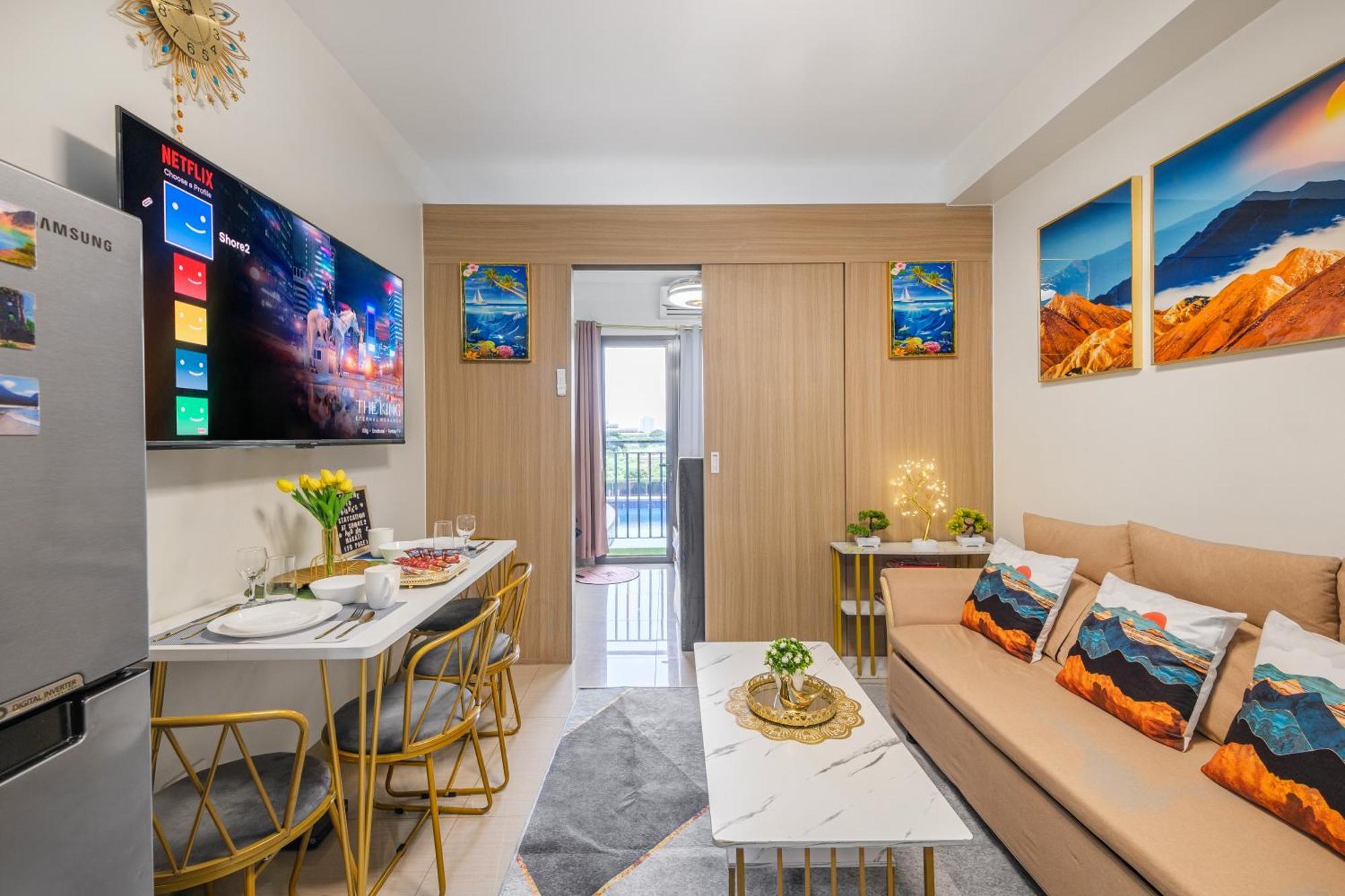 2 Side-By-Side P00L Front Condos, 6 Beds, 2 Cr, 2 Kitchen For 10 Guests At Moa Manila Exterior photo